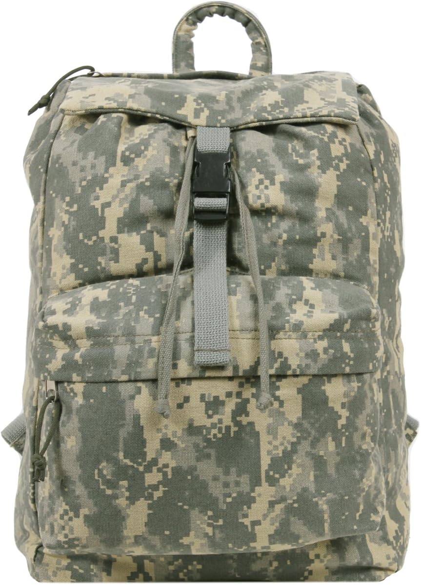 Rothco Canvas Daypack – Heavy-Duty Cotton Canvas Backpack for Hiking, Camping, Traveling, and Daily Use – 34L Capacity - Image 2