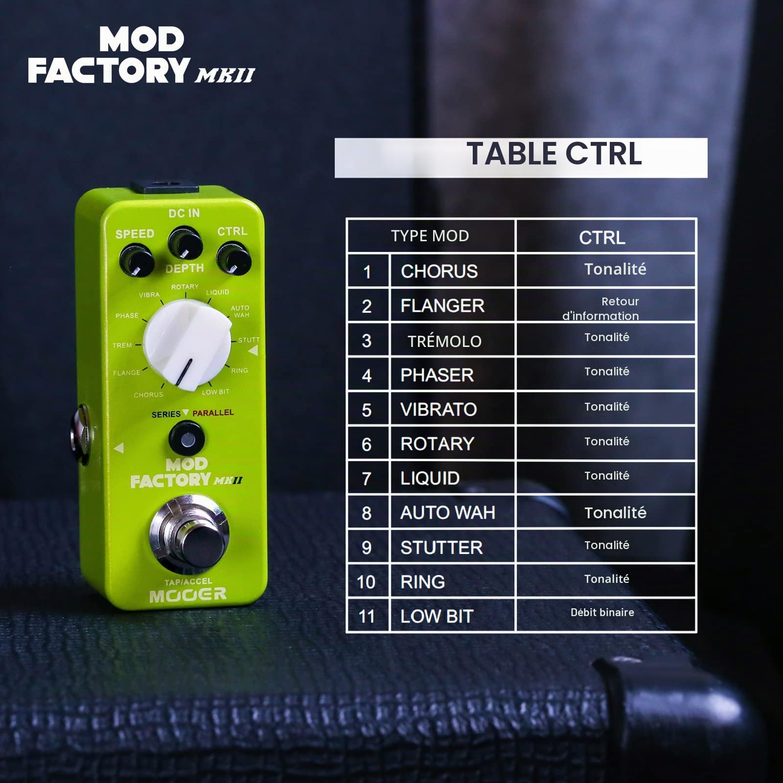 MOOER - Mod Factory MKII Multi-Modulation
