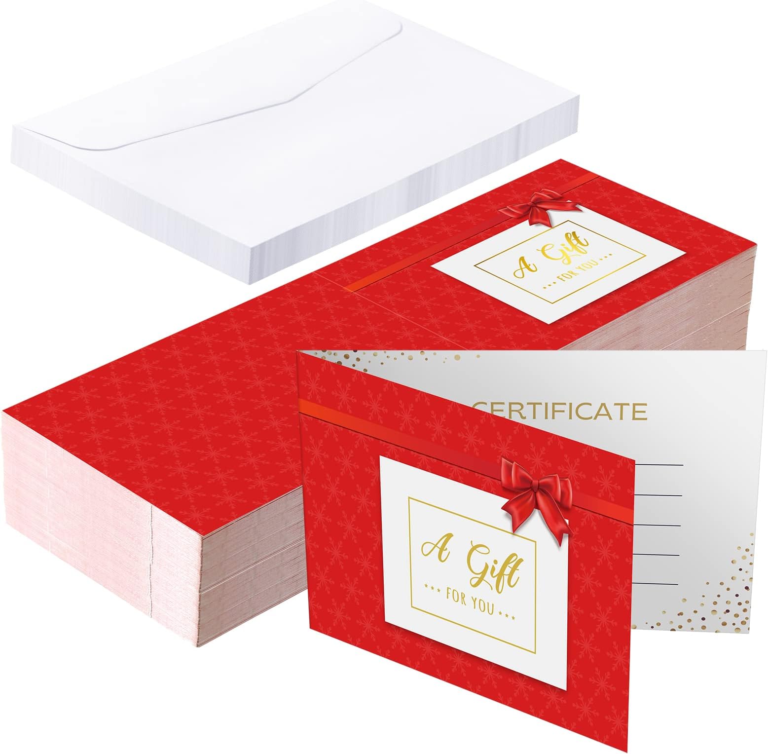 Blank Gift Certificates – Great For Small Business, Restaurant, Spa, Makeup, Hair Beauty Salon - View #5