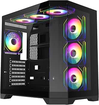 Amazon.co.jp: GAMEMAX PCケース ミッドタワー ゲーミング 強化