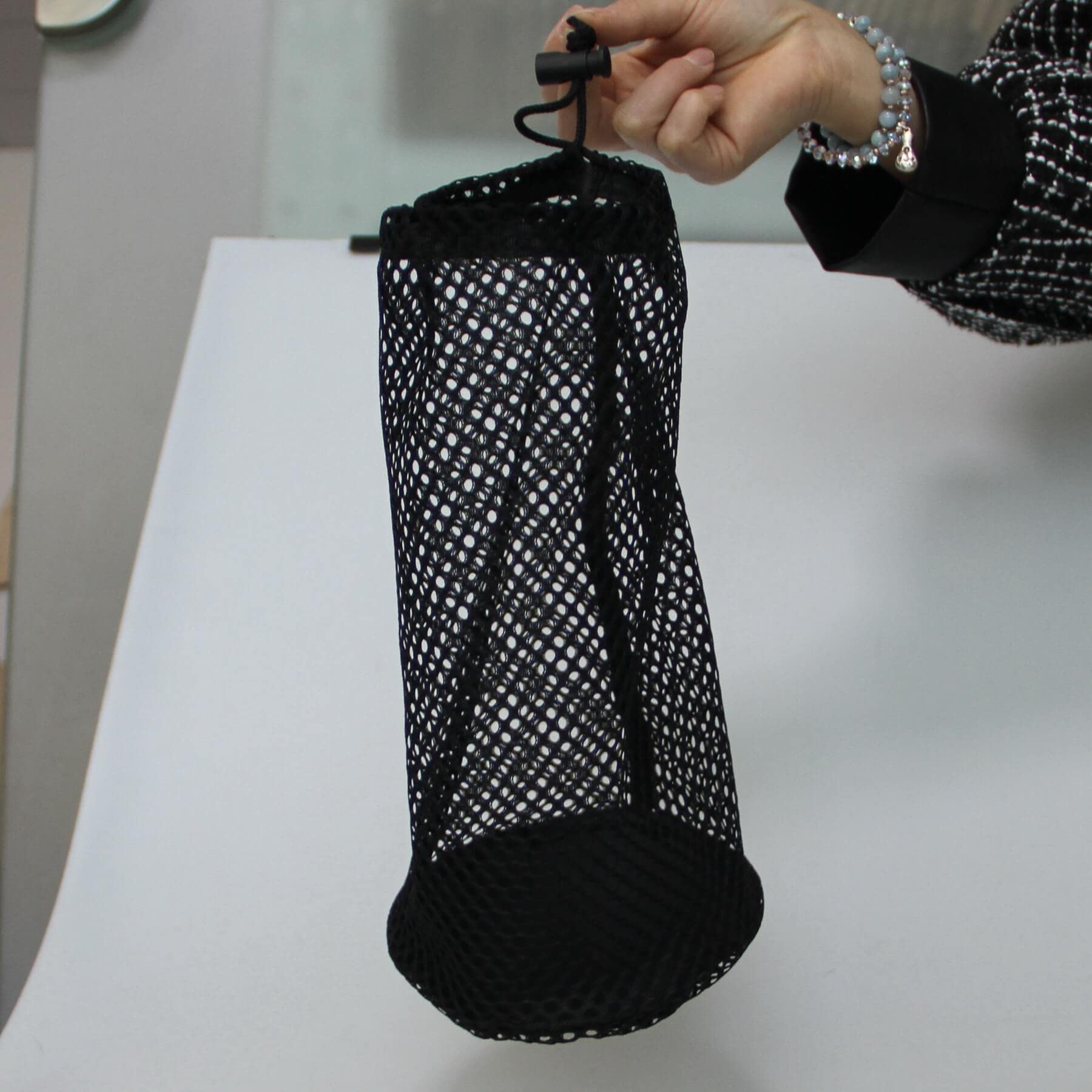 2 Stück Golfball & Spielzeug Lagerung Mesh Tasche, Golfball Tasche Sack, Golf Mesh Tasche, Mehrzweck-Netztasche, Fit für Tischtennisbälle, Kinder Spielzeug, Tauchen