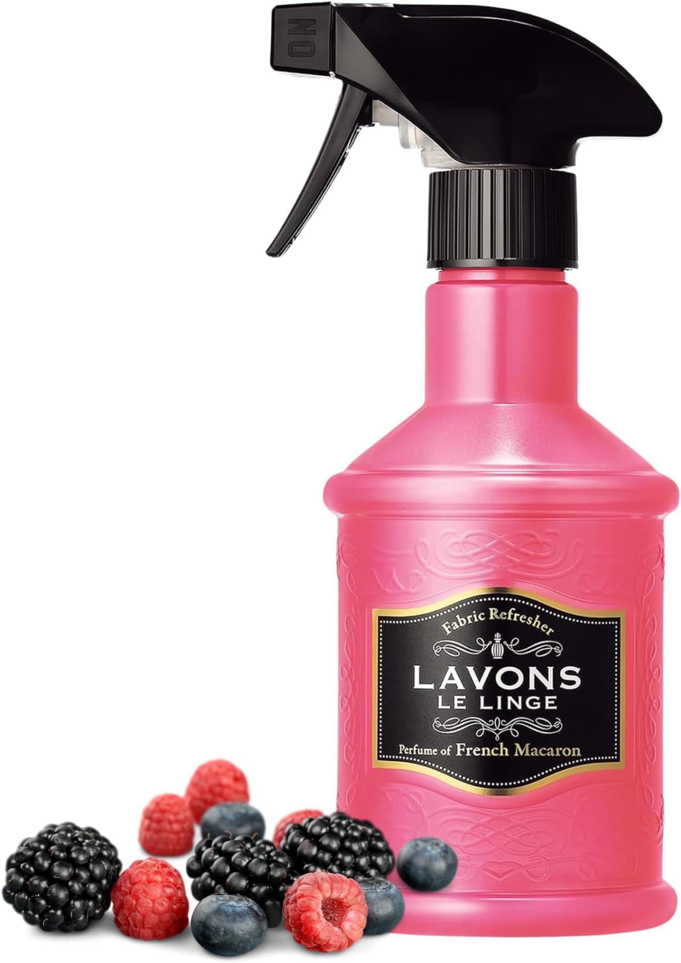 Fabric Spray Freshener for Carpet Fresh, Pet Safe Linen Spray for Bedding, Organic Fabric Refresher Spray for Home & Offices, Natural Carpet Freshener from Japan, 12.5 Fl Oz FRENCH MACARON