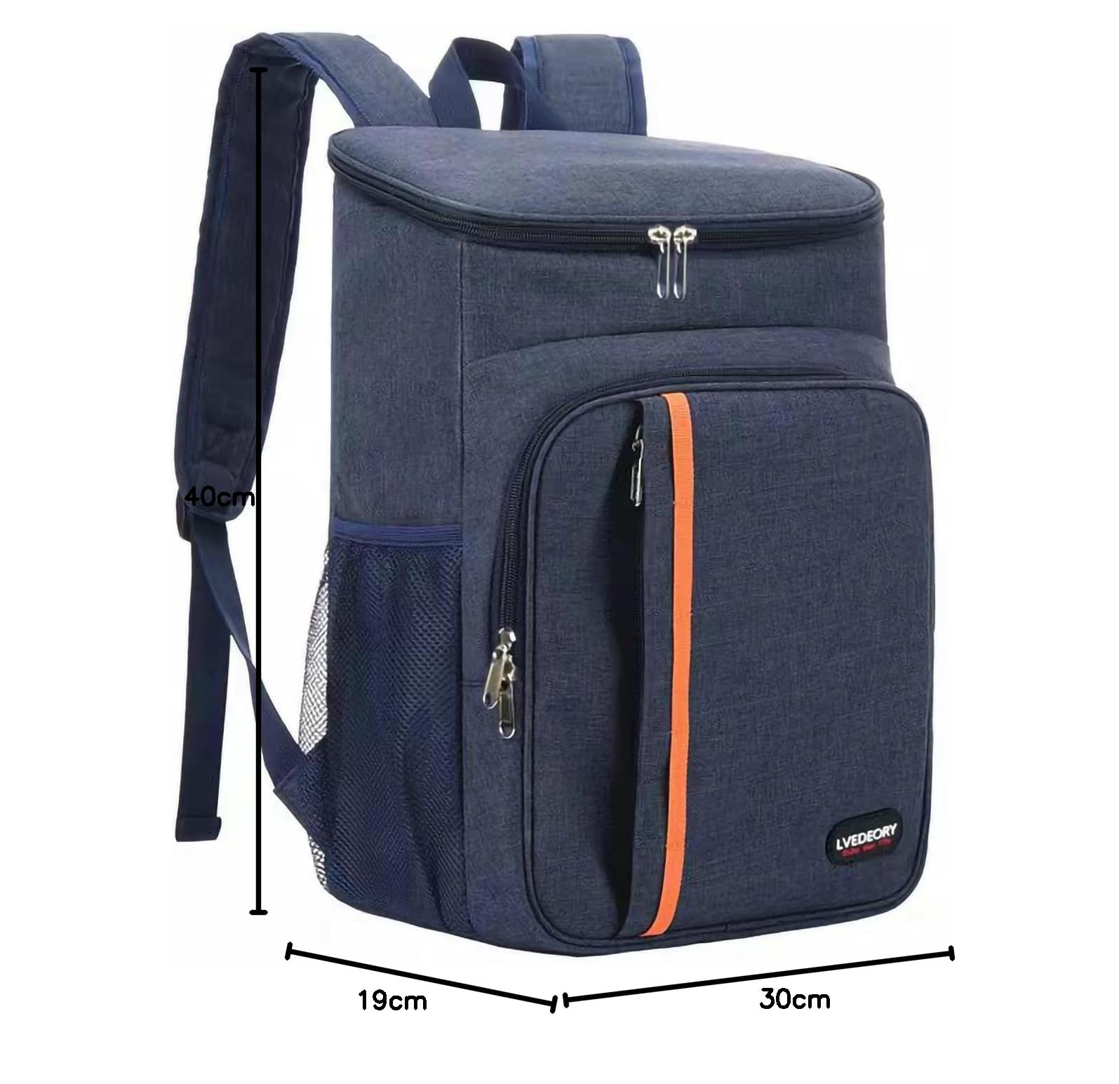 Zaino Termico， Borsa Termica Per il Pranzo Capacità 22 litri，Adatto per lo shopping di feste di viaggio in campeggio con barbecue da picnic all'aperto