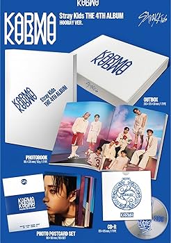 Stray Kids スキズ karma 通常盤 セット 20個 楽天市場】予約販売 4th Full Album KARMA 通常盤 2種セット