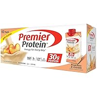 Vista 8 de Premier Protein - Batido sabor plátano con crema, 30 g de proteína, sin azúcar añadido, 24 vitaminas y minerales para la salud inmunológica, 11
