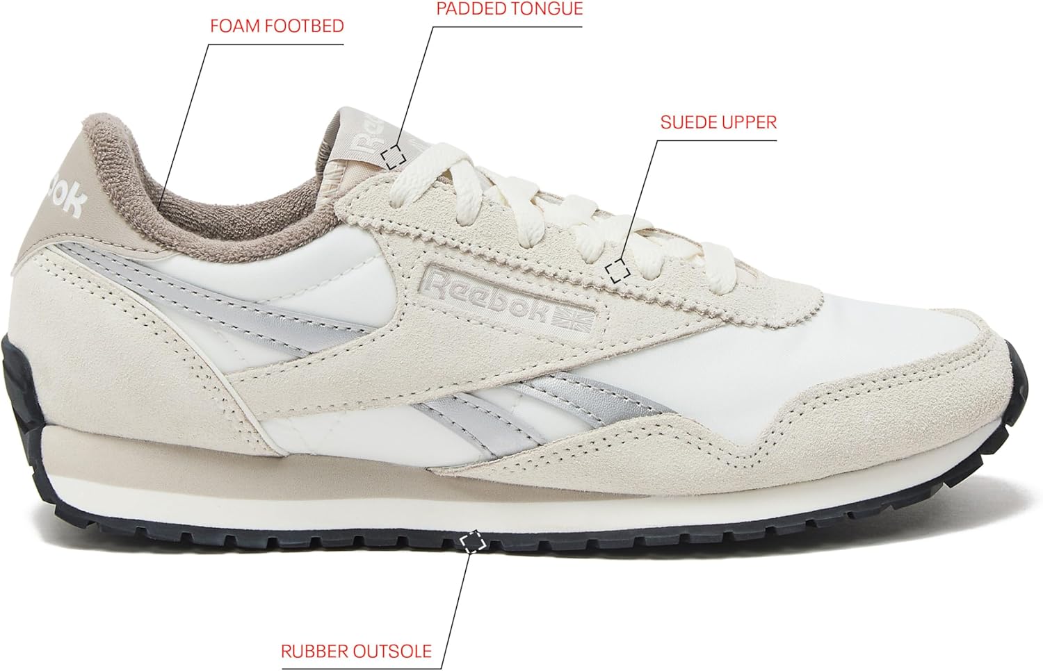 Reebok Women's Classic AZ Legacy Sneakers for Women, Casual Athletic Womens Shoes - Image 2