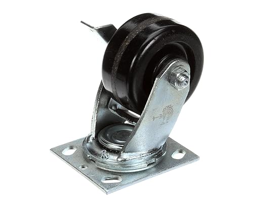 Miniatura 2 de Randell Rueda HD CST201 con freno, 5.5" O/A, rueda de 4"