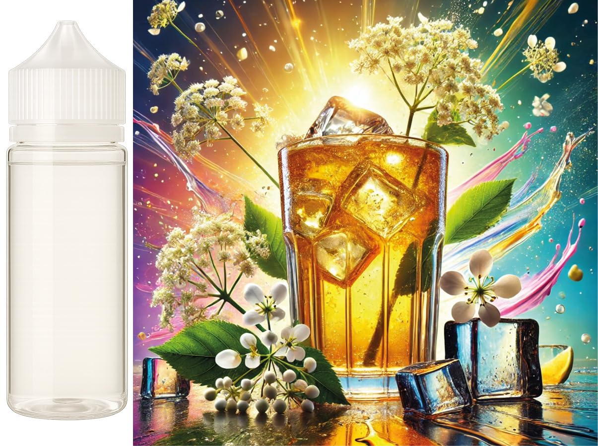 Herbata mrożona kwiat czarnego bzu aromat koncentrat – Wegański – Sasami – 100ml