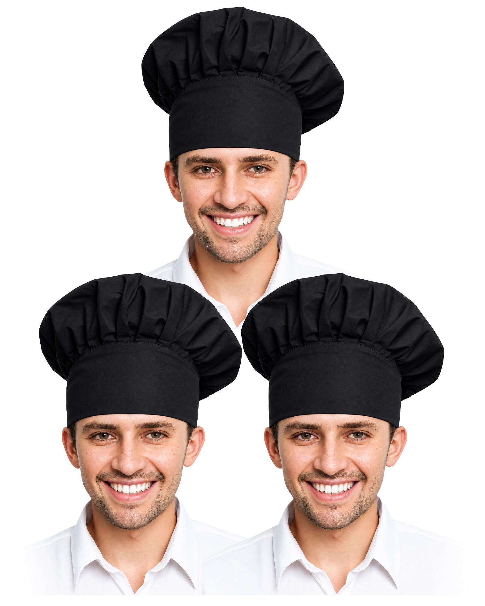 Xeoxarel Chef Hat for Men/Women, Baker Kitchen Cooking Cap