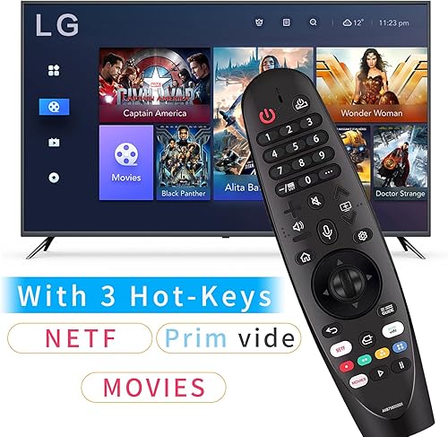 Miniatura 6 de Mando a distancia mágico de repuesto para LG Smart TV remoto para LG UHD OLED QNED NanoCell 4K 8K modelos con puntero y función de voz