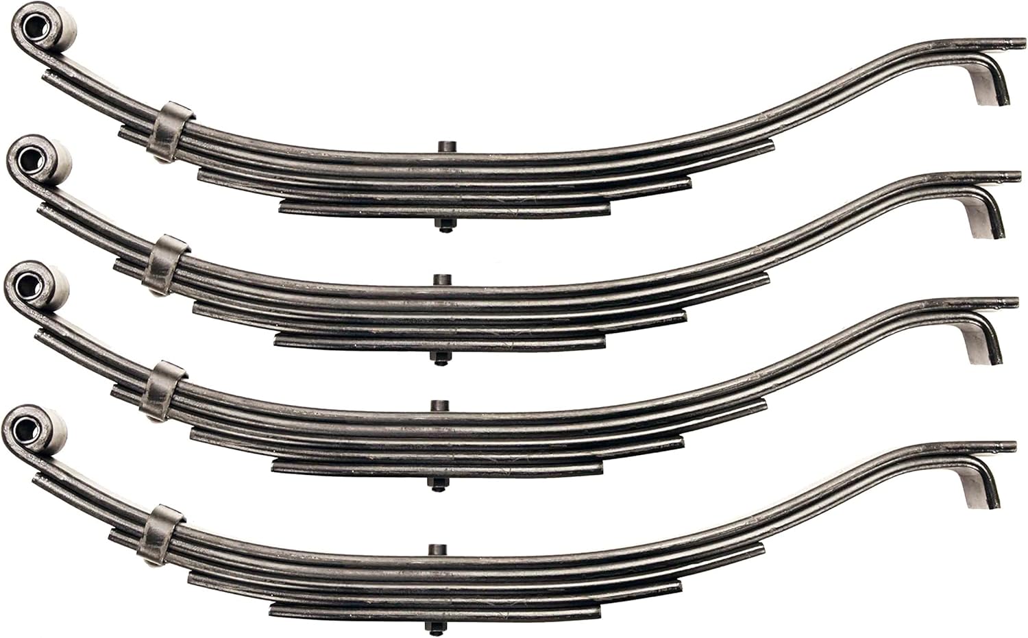 LIBRA Trailer Leaf Spring 5 Leaf Slipper 3500# Capacity for 7000# 7K Axle -Set 4