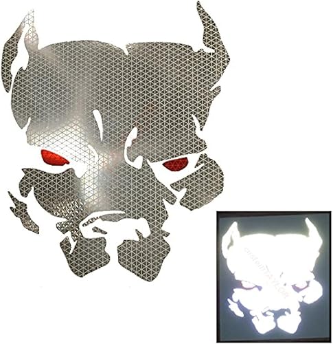 customTAYLOR33 Calcomanía reflectante de alta intensidad (10 pulgadas x 8.5 pulgadas)