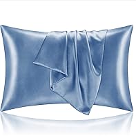 Vista 95 de BEDELITE Funda de almohada de satén para cabello y piel, súper suave similar a las fundas de almohada de seda, paquete de 4 con cierre de sobre