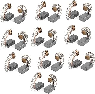 Aexit Power Tool Electric Motors Electric Motor Carbon Brushes 13mm x 7mm x 5mm Fan Motors 10 Pairs