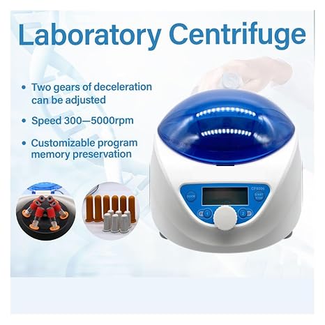 Laboratory Machines, CF0506 Platelet Rich Plasma Centrifuge PRP 1.5-15ml Clinical Blood PRF Centrifuge Machine for PRP Medical PRP Centrifuge Machine More Efficency