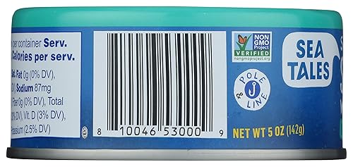 Miniatura 6 de Sea Tales, Atún Skipjack en agua NSA, 5 onzas