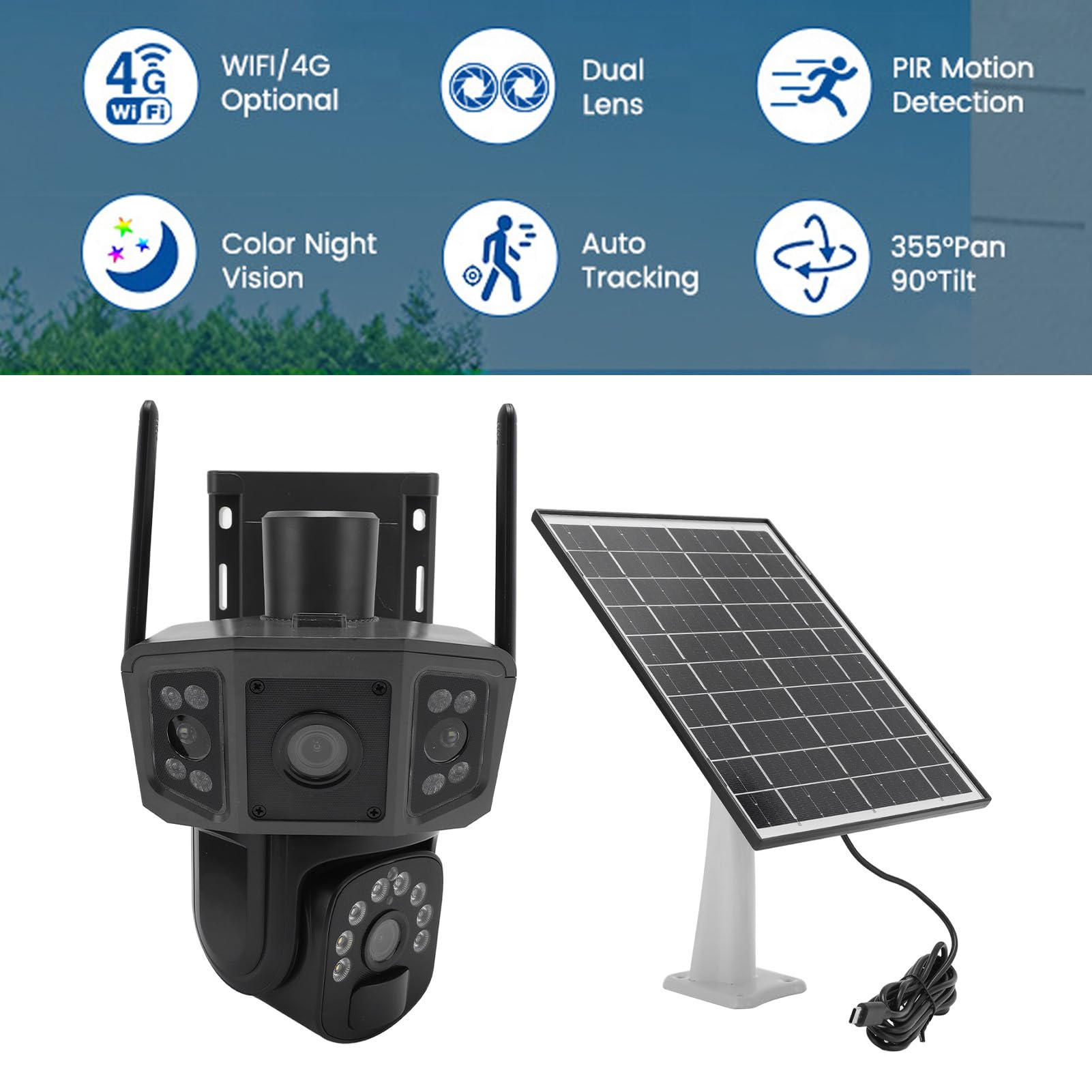 WebCamereaSolaRia4KOutdoor - Dettaglio