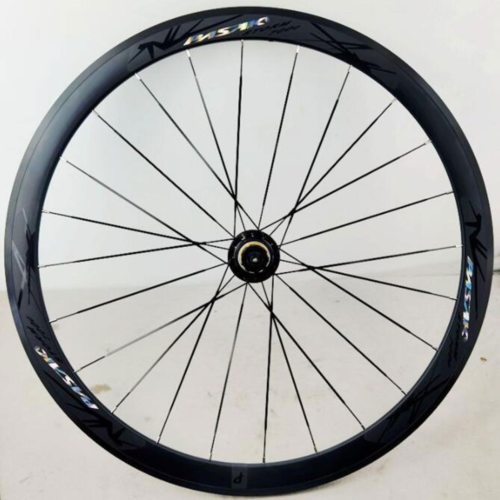 Koła rowerowe terenowe 700c* 25-45c opony, hamulec C V 20/24 otwory 3,0 mm płaskie szprychy podwójne felgi przednie 2 tylne 4 łożyska zestaw kół (kolor: niebieski, rozmiar 700c)