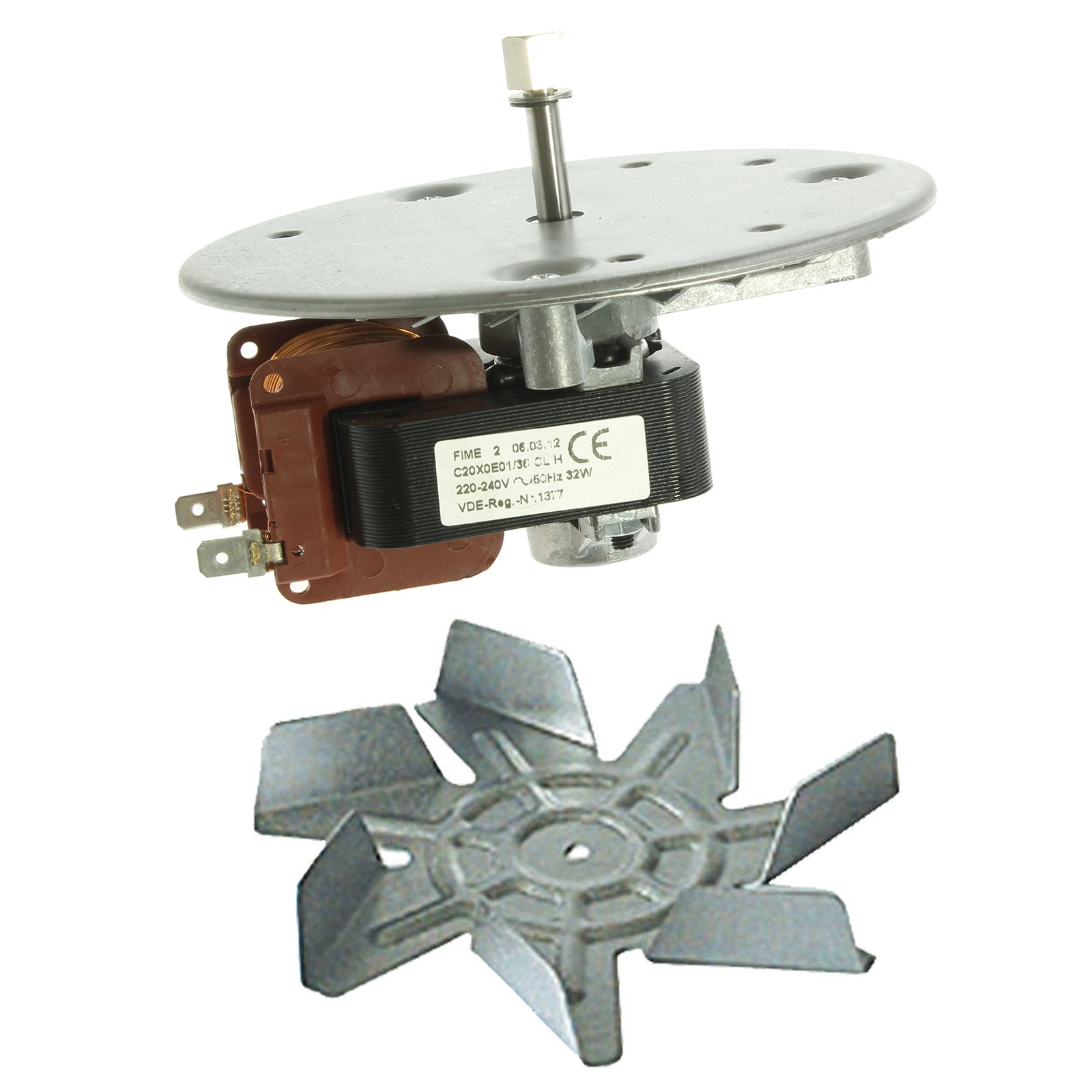 Spares2go pales de ventilateur et bloc moteur pour Creda four/cuisinière