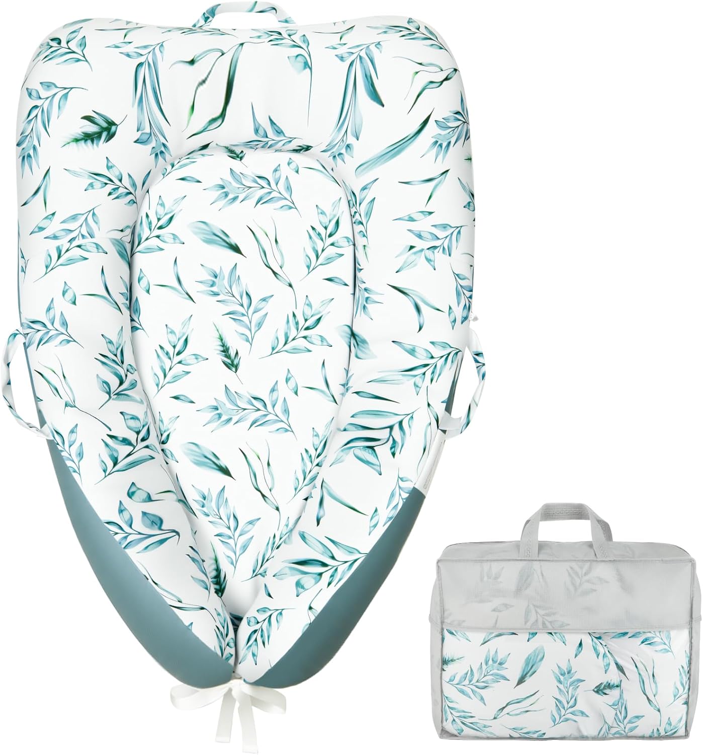 Lilian&Gema Baby Nest Pod for Newborn, Baby Essentials for Newborn, Baby Lounger for 0-12 Months Boys Girls, Breathable & Soft Baby Sleep Nest, Baby Gifts