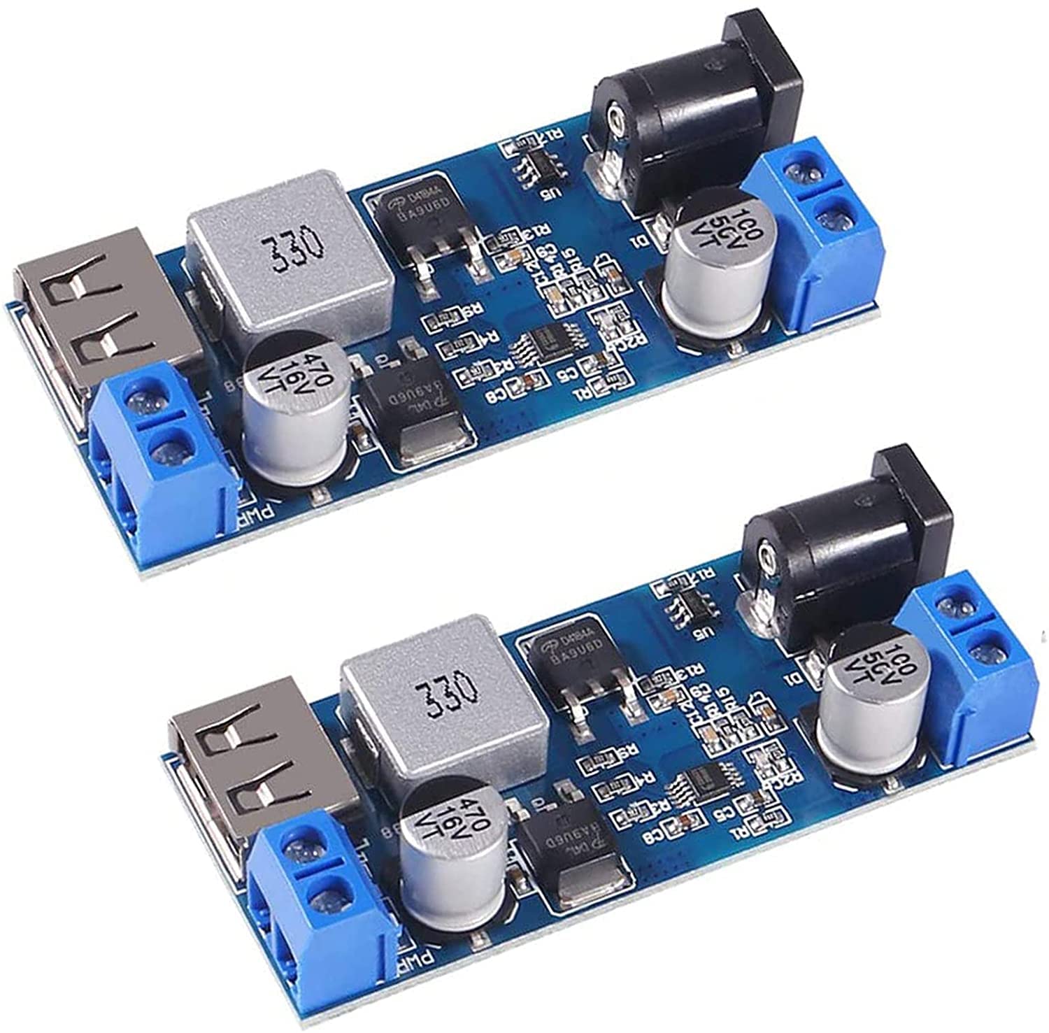 Module D'Alimentation Isolé DC-DC 5W Jeenuuder - Entrée 3-36V, Sortie 12V - Haute Performance Avec Fils Terminaux