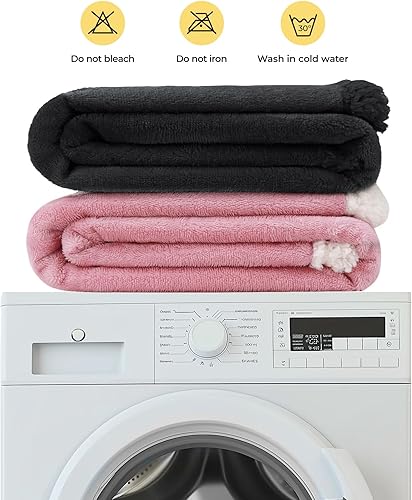 Miniatura 6 de Luciphia Manta impermeable para perros grandes, a prueba de líquidos, protector de muebles lavable y reversible para mascotas, para sofá, manta de