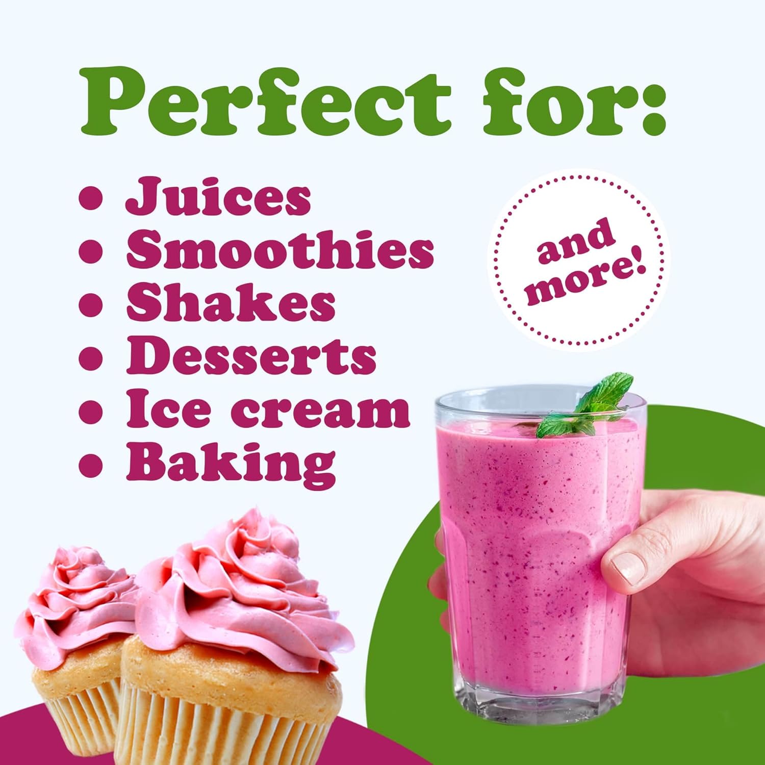 Food to Live Organic Cherry Juice Powder, 2 Pounds – Non-GMO, Raw, Kosher, Vegan Superfood, Bulk, Rich in Antioxidants, Great for Juices, Drinks, and Smoothies, Contains Maltodextrin
