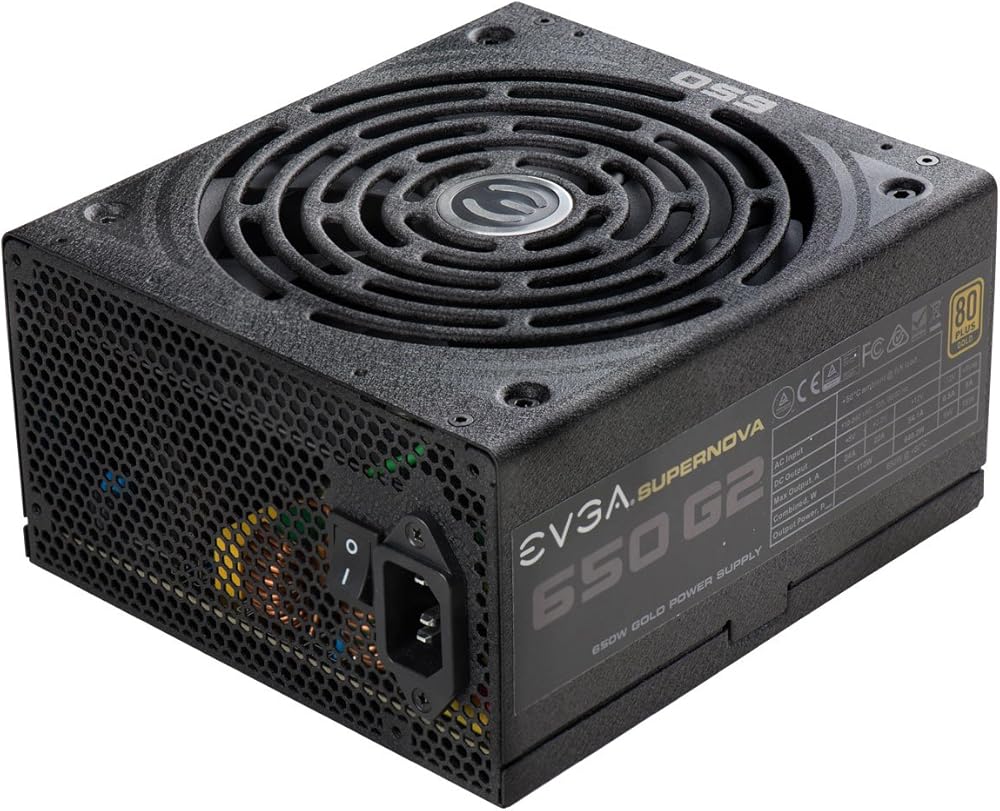 EVGA SuperNOVA 650 G2, 80+ Gold Certified 650W Fully Modular Power Supply with EVGA ECO Mode, and Includes FREE Power On Self Tester thumbnail 4