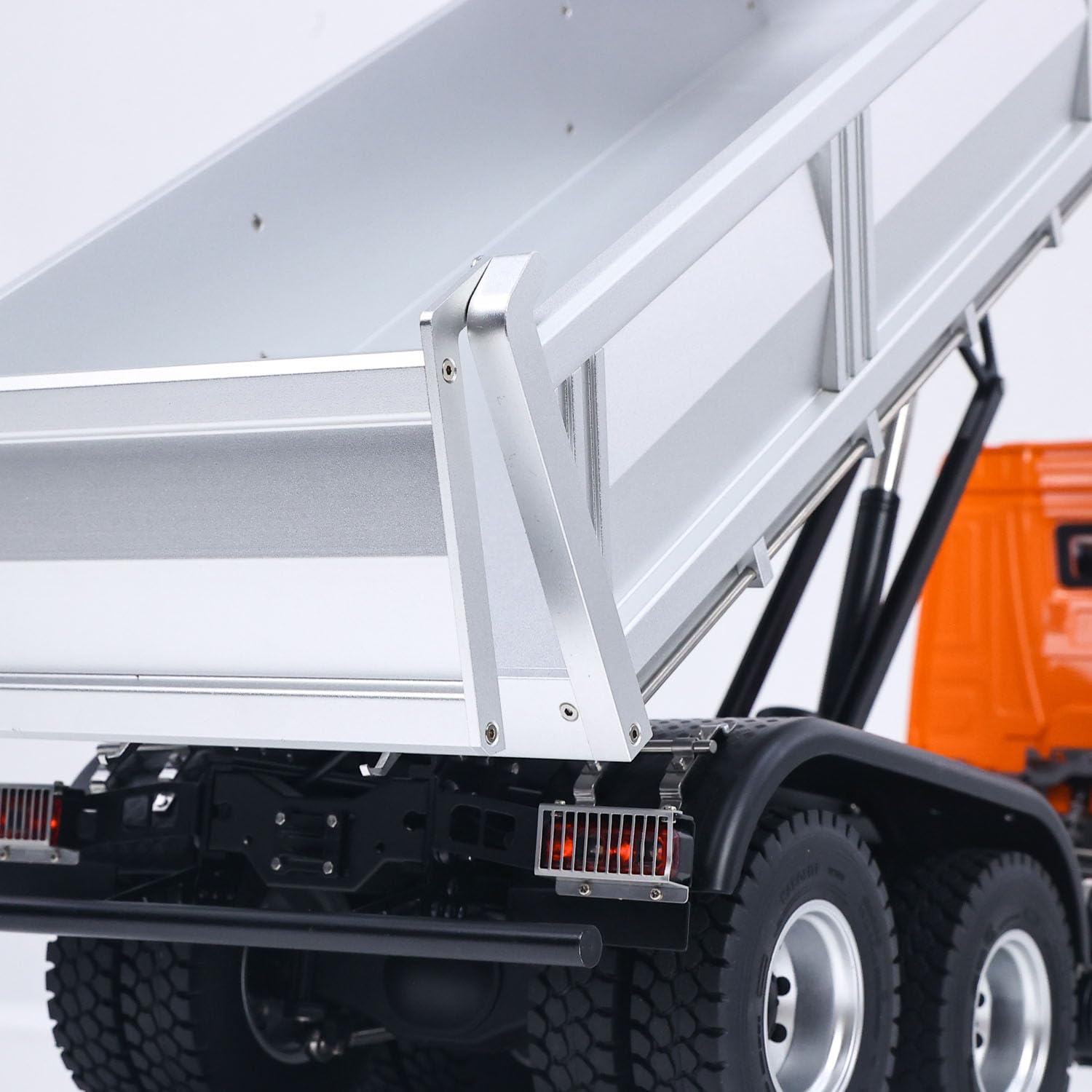 Kabolite K5703 - Carrello basculante elettrico radiocomandato 1/14, modello a 2 marce, sistema audio, caricabatteria