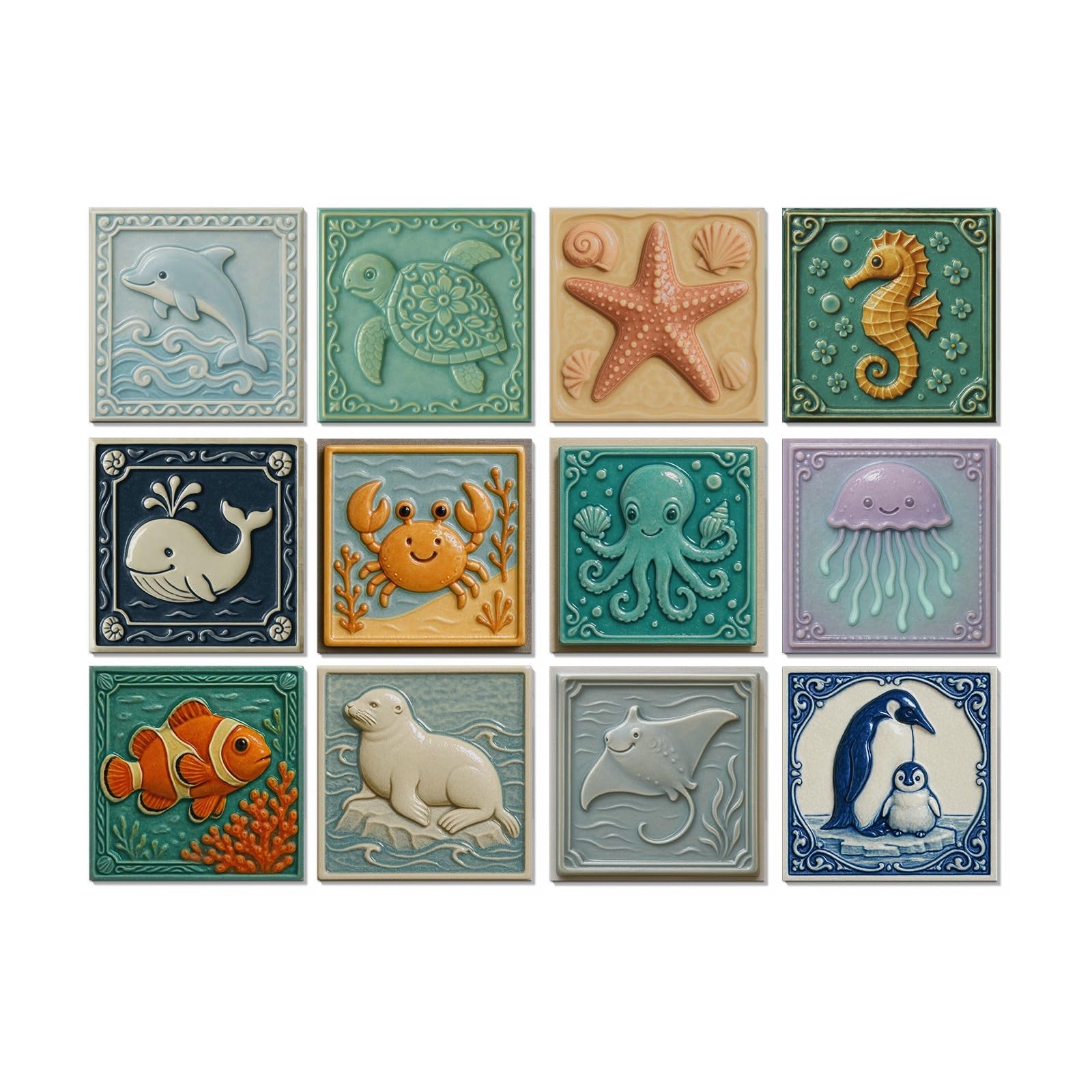 CYWDHFO Self-Adhesive Wall Stickers Home Modified Tile