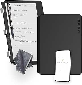 Rocketbook Mini Cuaderno Inteligente Reutilizable y de Bolsillo 8,9 x