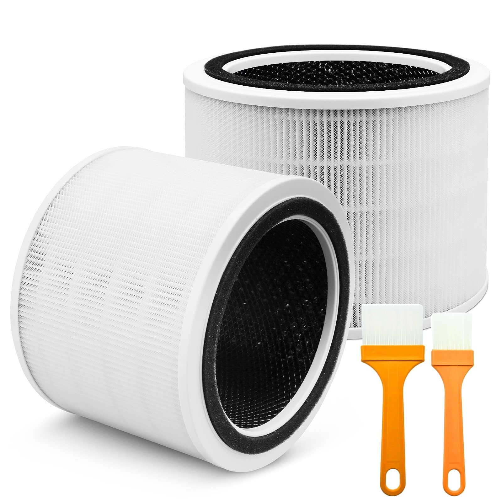 Core 200S Replacement Filter, Compatible with LEVOIT Core 200S Smart WiFi Air Purifier, 3 Stages H13 HEPA Filter, Compare Part# Core 200S-RF, Core 200S-P