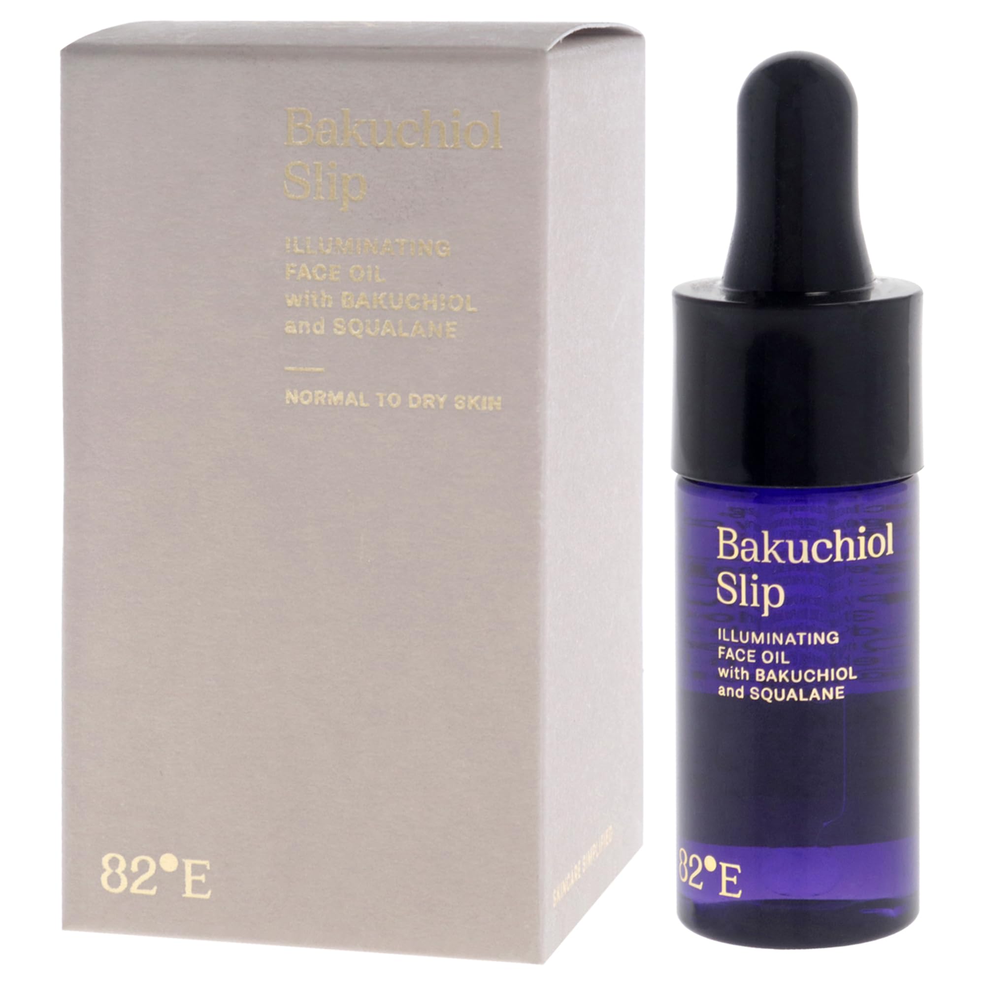 Bakuchiol Slip illuminating Face Oil Mini by 82E for Women - 0.5 oz Oil, Cranberry, 15 ml (Pack of 1) - Image 4
