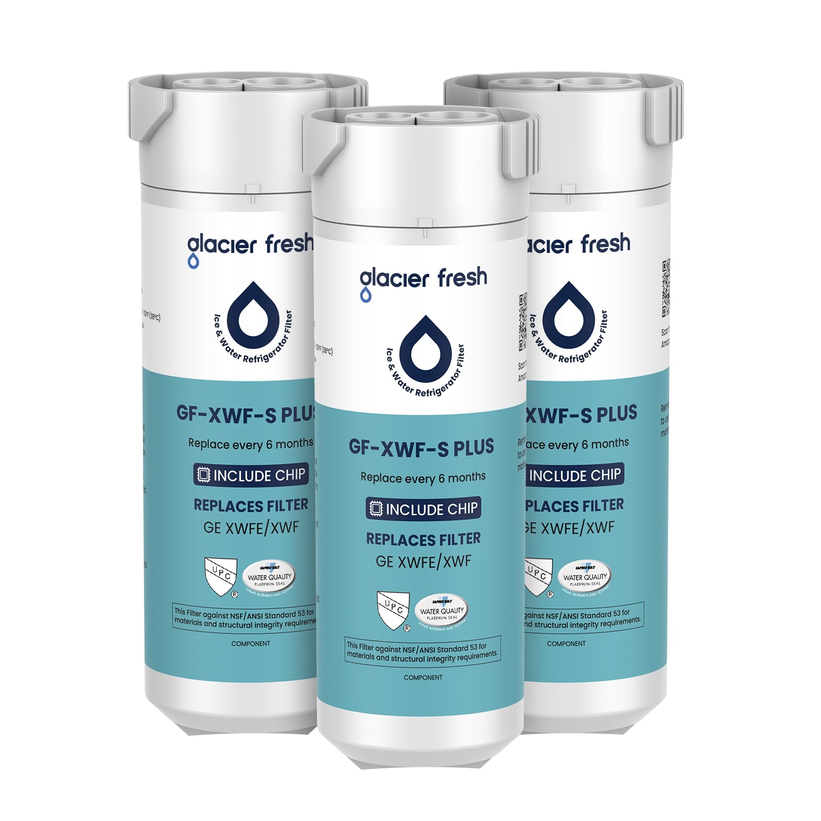 Amazon.com: GLACIER FRESH Water Filter Compatible with XWFE (Built