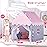 SISTICKER Kids Play Tents for Girls Large Pink Playhouse for Kids Indoor and Outdoor Princess Tent for Kids Toddler Tent Children Play House