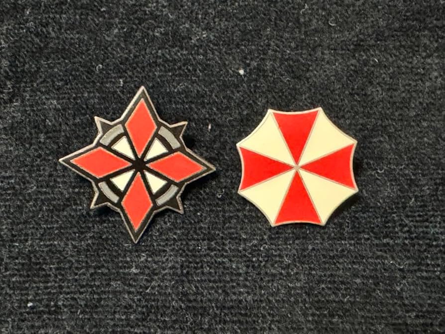 バイオハザード アンブレラ ピンバッジ Amazon | バイオハザード アンブレラ USS Umbrella ピンバッジ