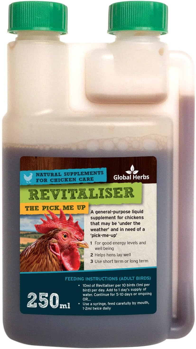 Revitaliser for Chickens Tonic for Digestion, Vitality & Egg Support 250ml