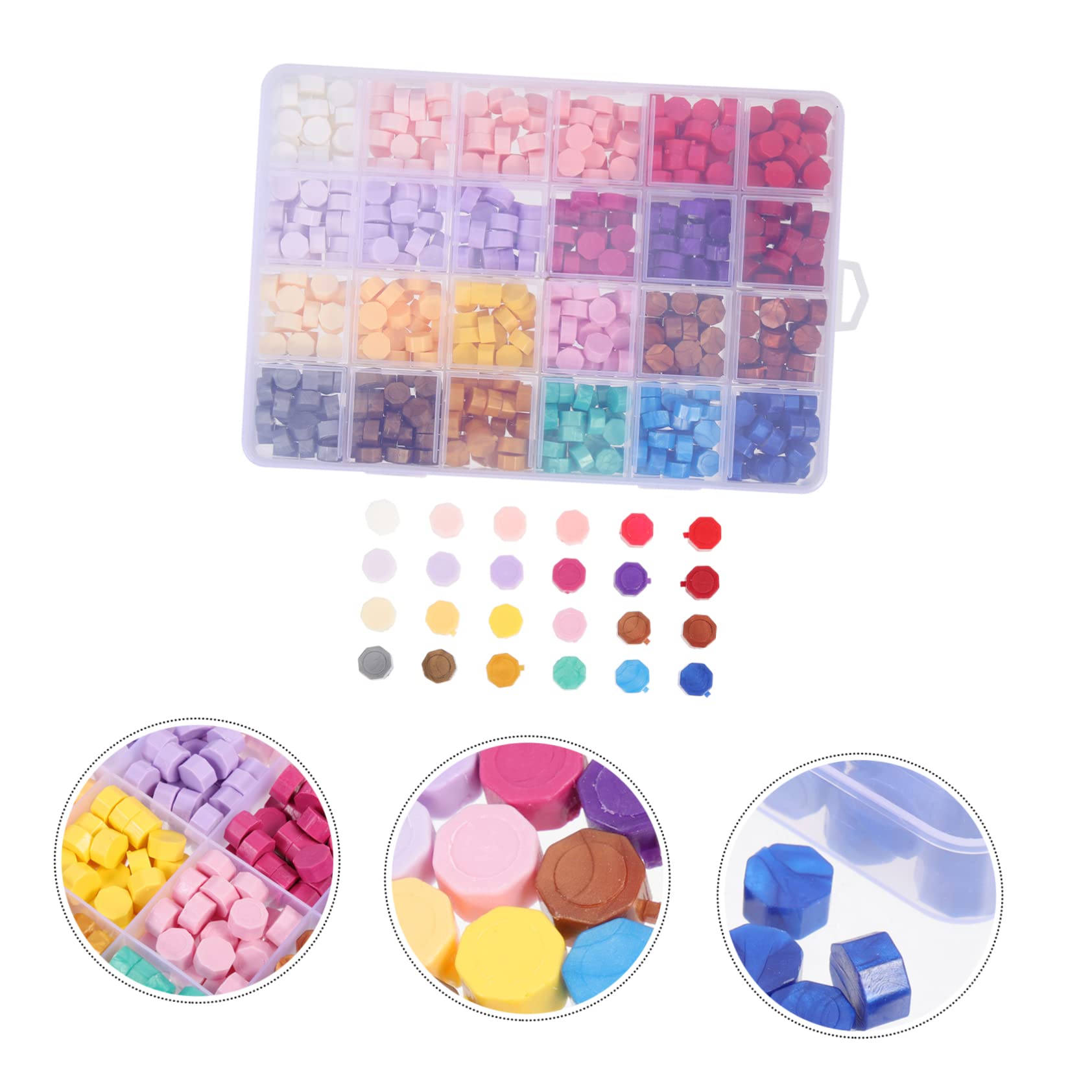 Cuentas de Lacre para Sellar Sobres, 1 Caja, para Tarjetas