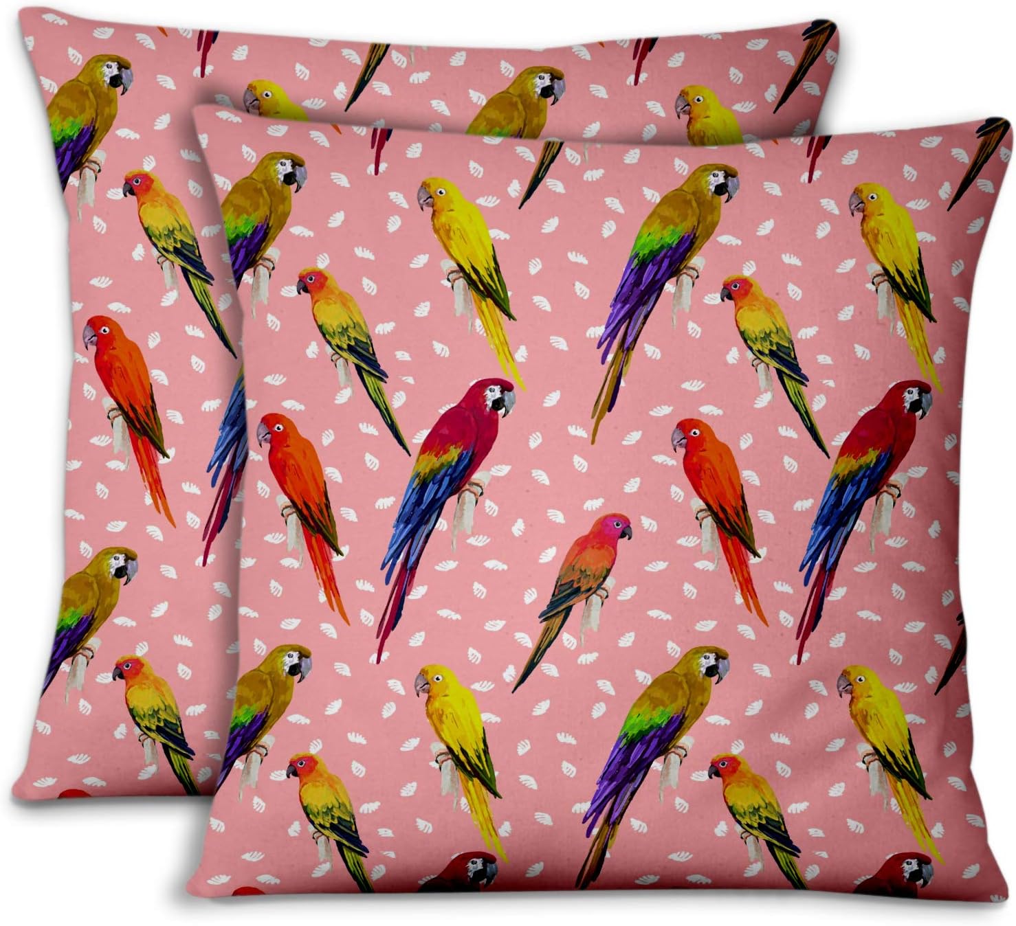 parrot throw pillows