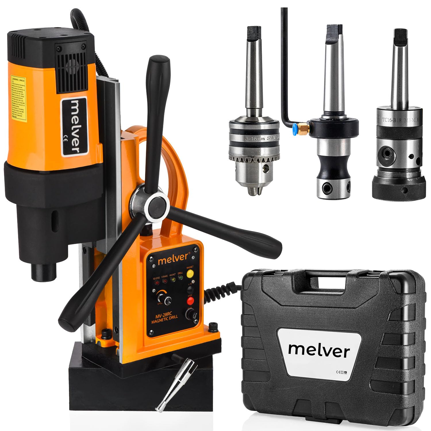 MAGNETBOHRMASCHINE GEWINDEBOHRMASCHINE MK3 FI 80 1800W (SET 3)