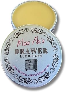 Miss Abi’s Drawer Lubricant - Wax for Draws, Wooden Draw Slide Lubricant, Stiff Drawer Runner, Wood Draw Wax
