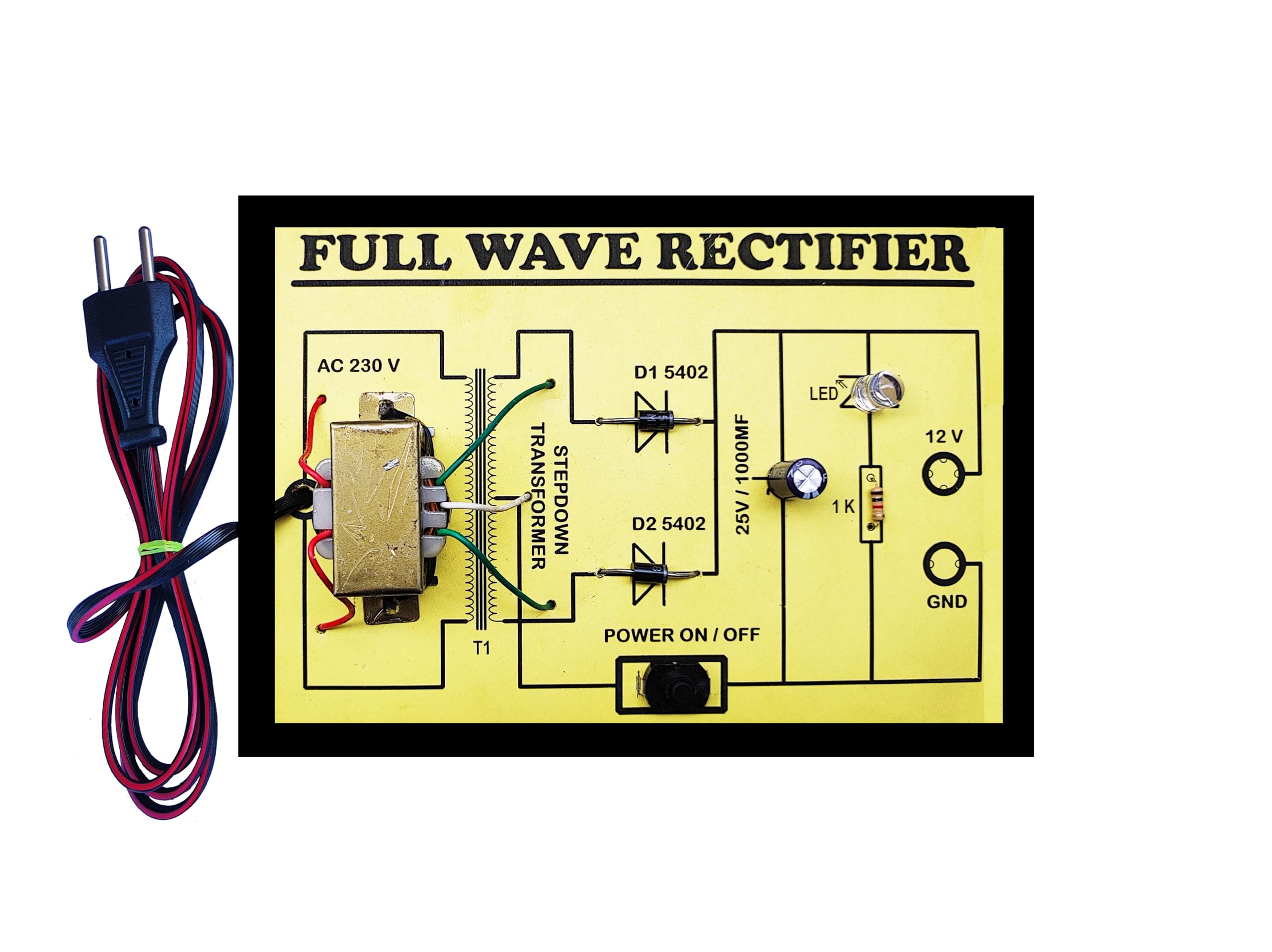 DSS Science Projects Full Wave Rectifier for School Projects (B0CBWGJ2DH) Amazon Price History, Amazon Price Tracker