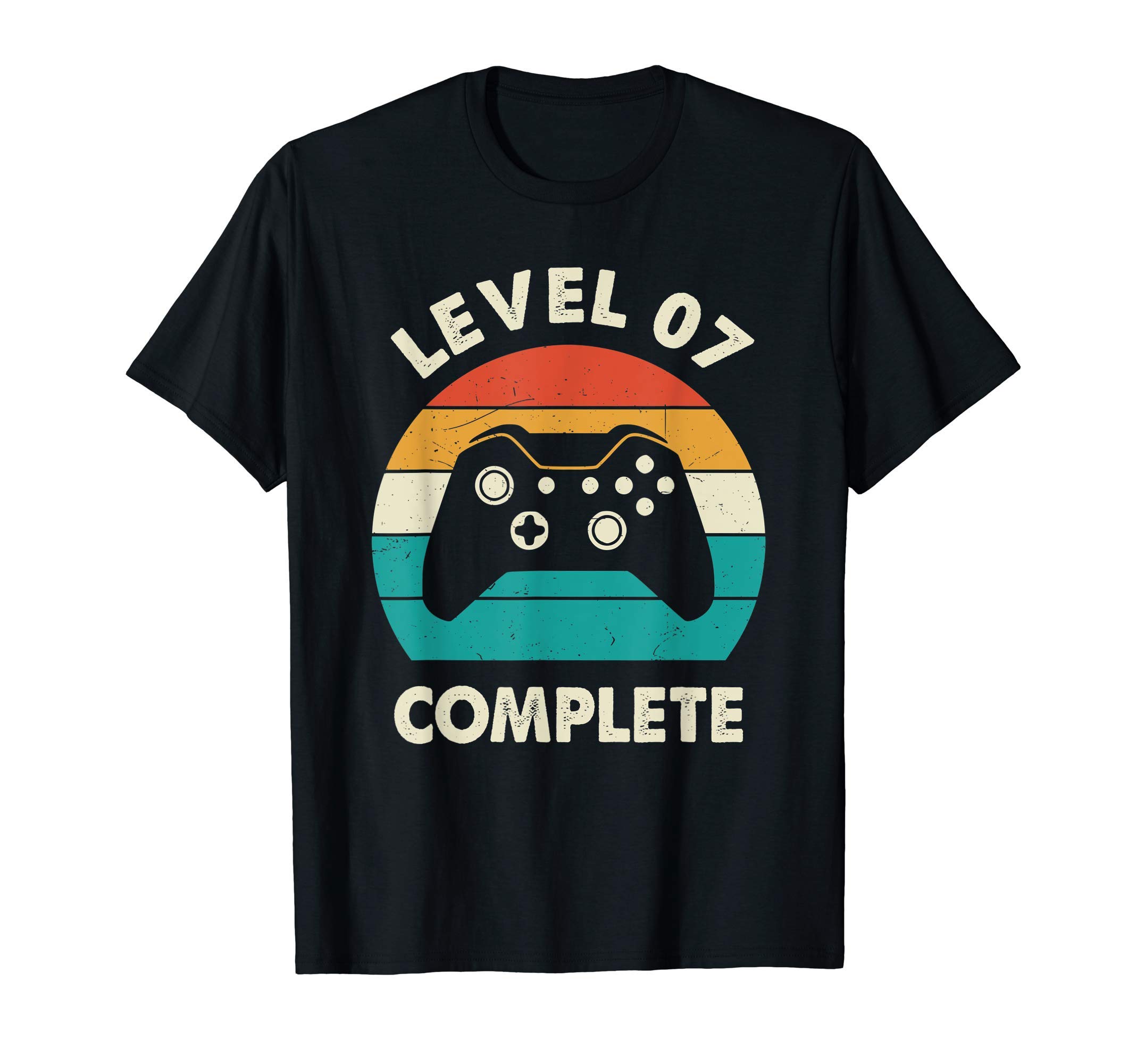 Funny 7th Wedding Anniversary For Couples Level 7 Complete T-Shirt