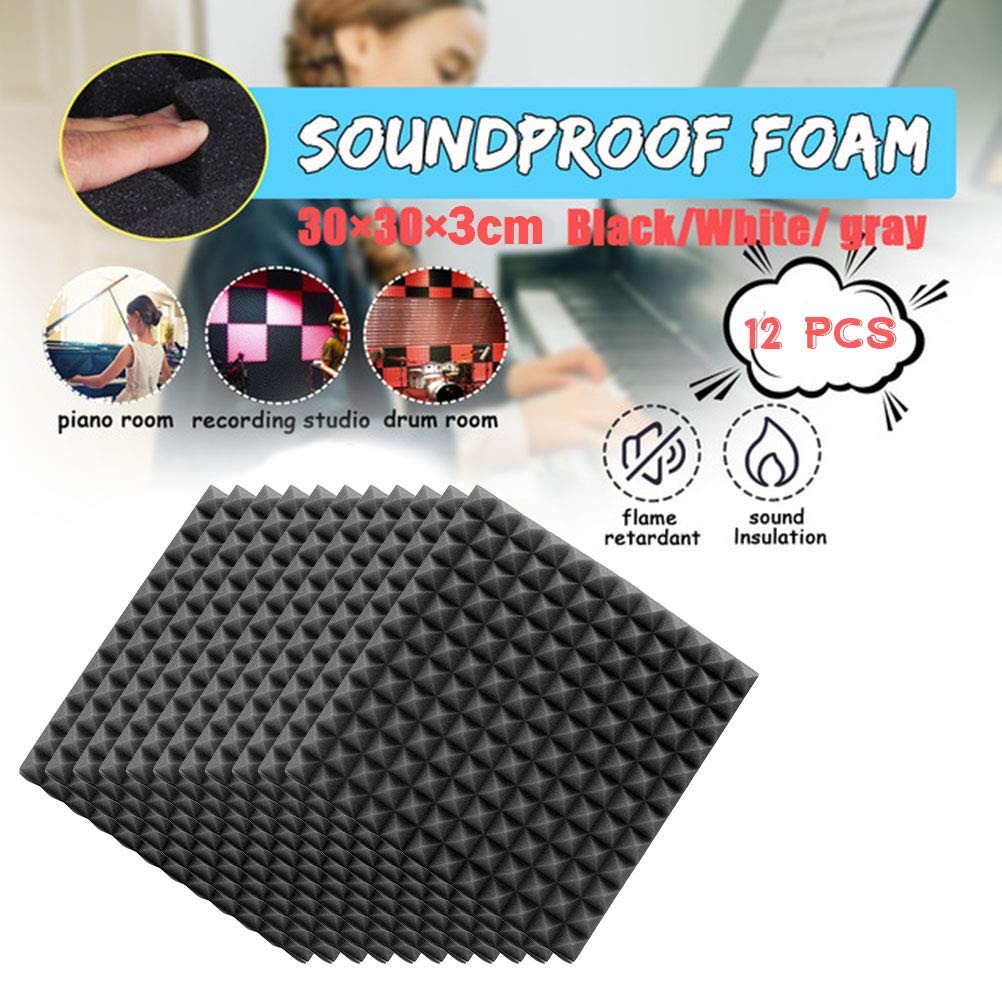 Mousse Acoustique Pyramidale En Mousse SELF ADHESIVE - Tapis Isolants Acoustiques Pour Une