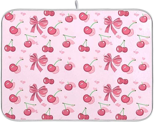 Miniatura 38 de Tapete de secado de platos con temática náutica para encimera de cocina, caballo marino, tortuga, pulpo, tapete de secado costero, súper absorbente