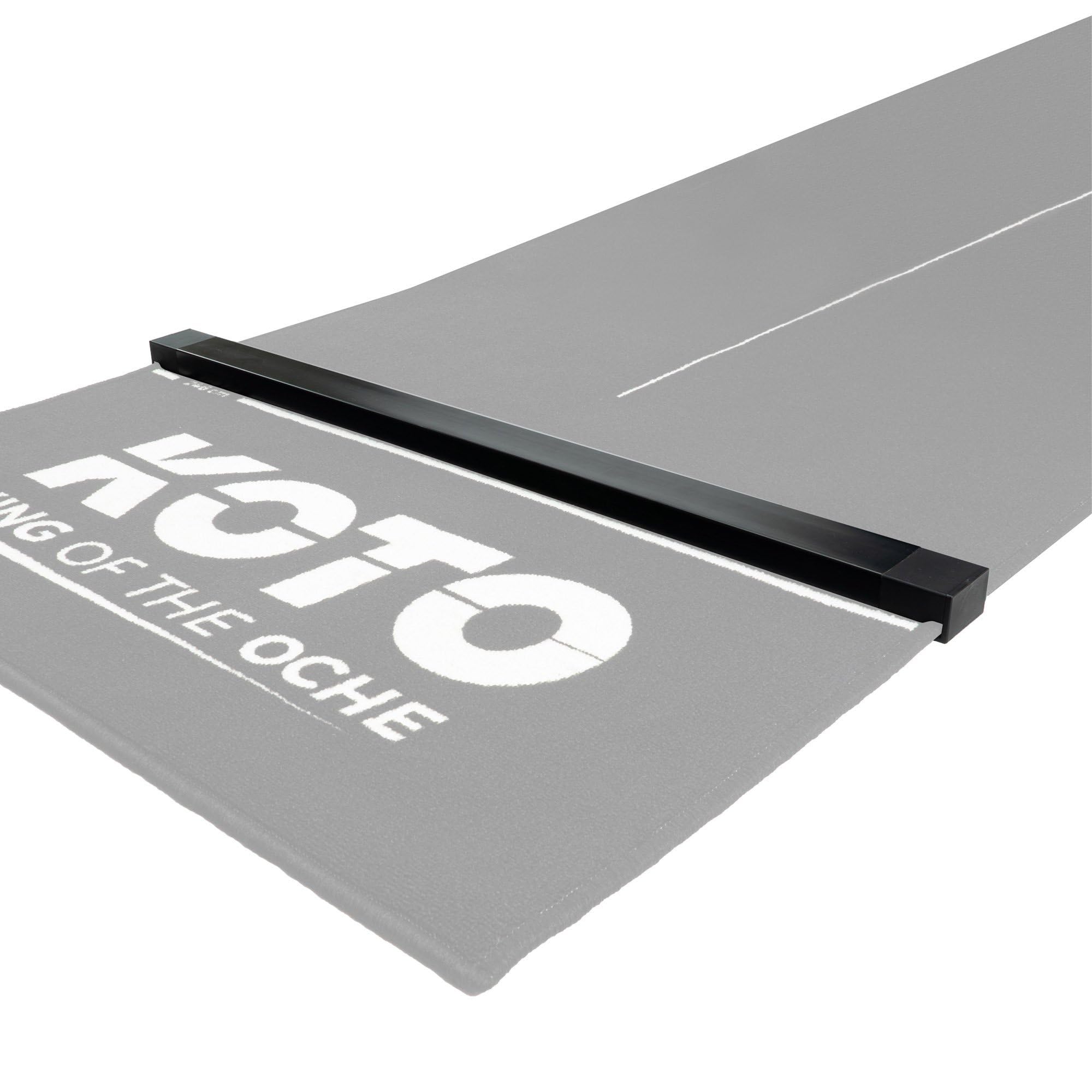 XQ Max - Dart Oche System 60x5x2.5 cm, Excl. Dartmat, Movable Oche with 2 Clamps for Dart Mat, Easy Installation