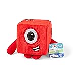 hand2mind Numberblocks One Plush, Plush Figure Toys, Numbers for Toddlers, Preschool Math Learning Toy, Stuffed Animal, Small Plushies, Soft Blocks, Counting Cubes, Stuffies for Kids, Birthday Gifts