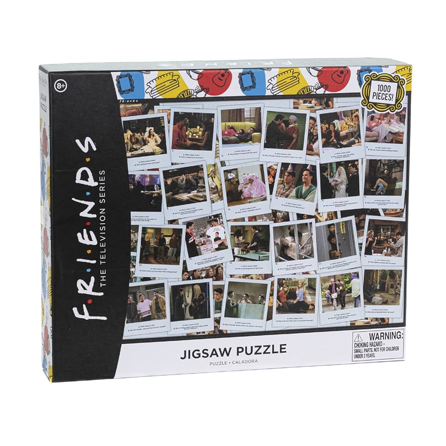 海外ドラマ　FRIENDS フレンズ　ジグソーパズル Amazon | 大人用フレンズパズル - 5人の友達のテレビ番組 クール