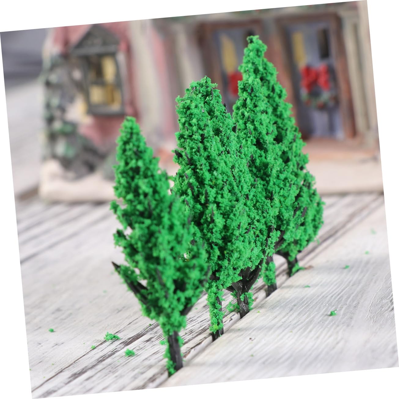 Ciieeo 150piezas Árboles para Diorama y Paisaje Diseño Realista para Escenografía De y Maquetas Aleatorios