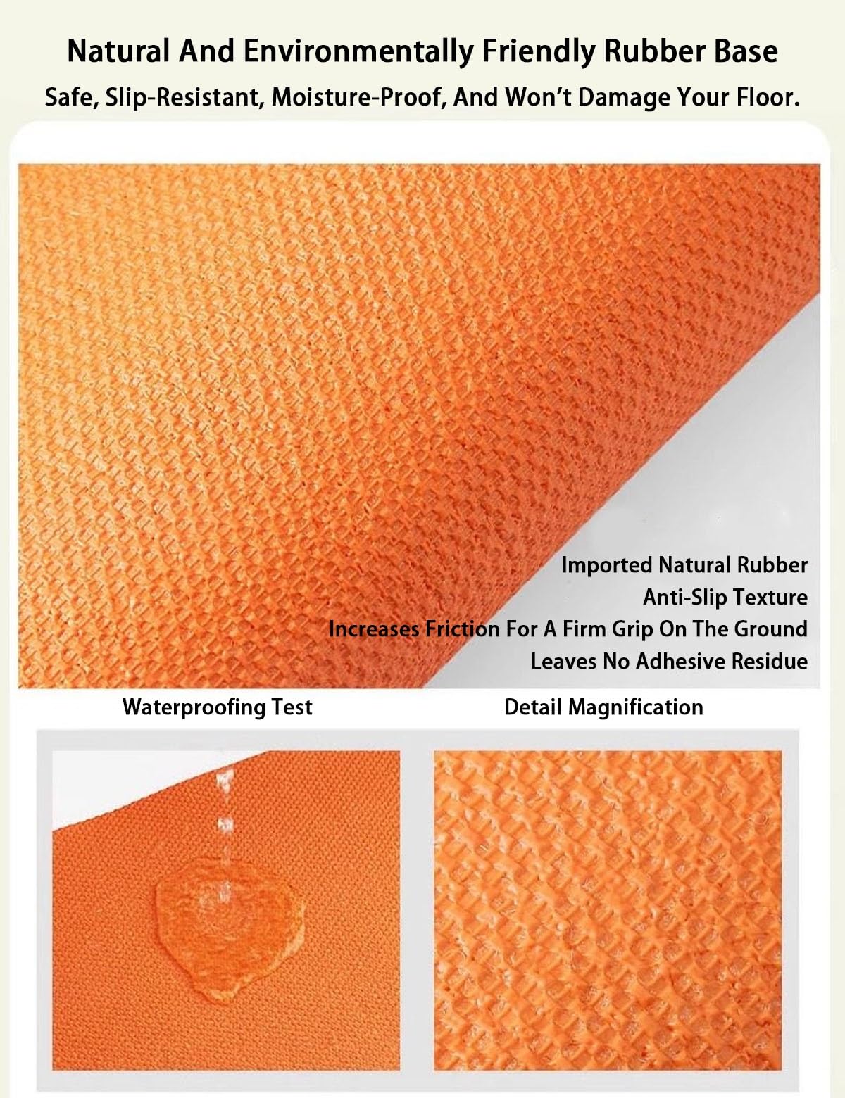 Tappetino antiscivolo per assorbimento degli urti, 6 mm, per protezione del pavimento, tappetino fonoassorbente per rullante e grancassa